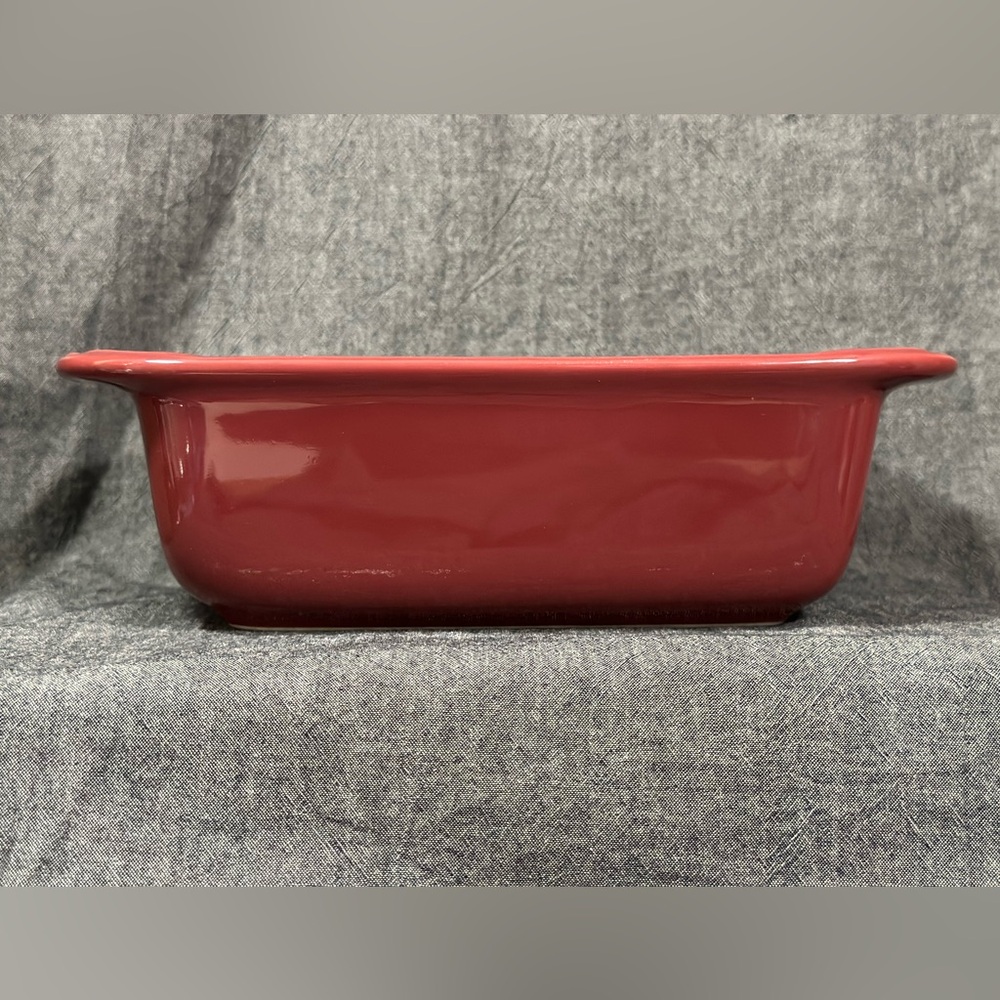 Mini Longaberger loaf pan, paprika